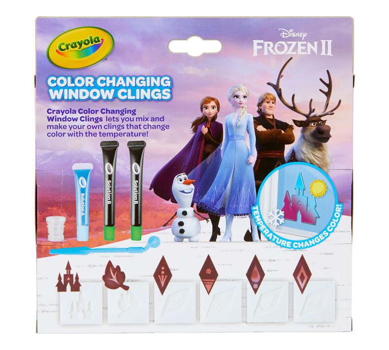 Frozen 2 Window Clings Craft Kit